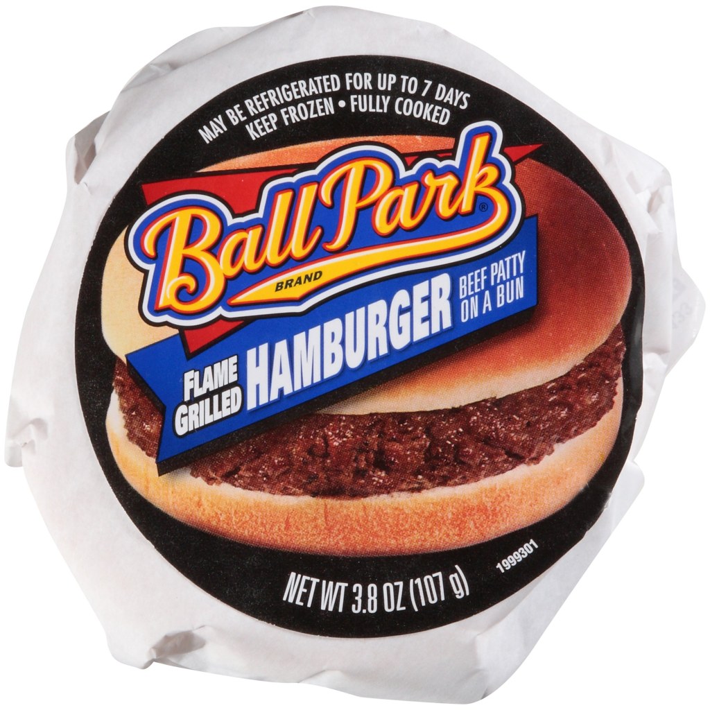Picture of: Ball Park Hamburger Sandwich . oz–Pack of   – Amazon