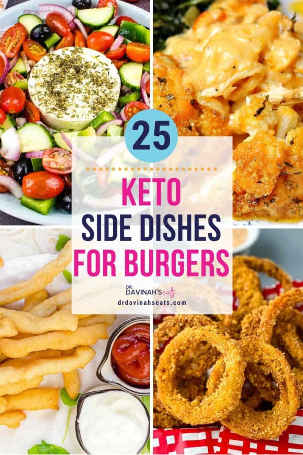 Picture of: Best Keto Side Dishes for Burgers – Dr