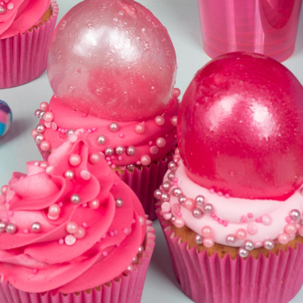Picture of: Bubblegum cupcakes
