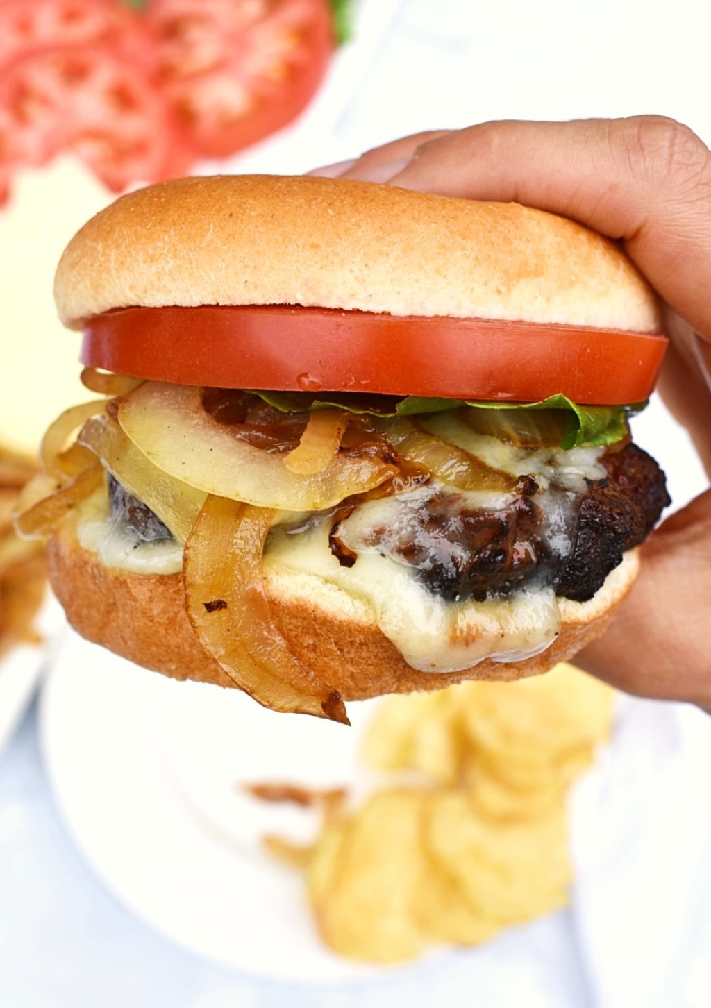 Picture of: Caramelized Onion Burgers