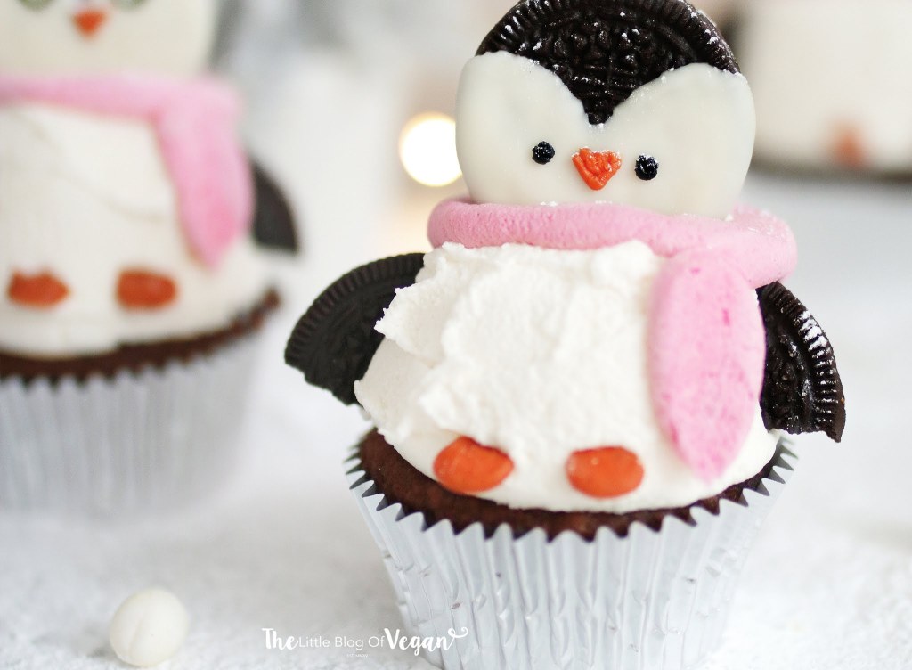 Picture of: Chocolate penguin cupcakes – The Little Blog Of Vegan