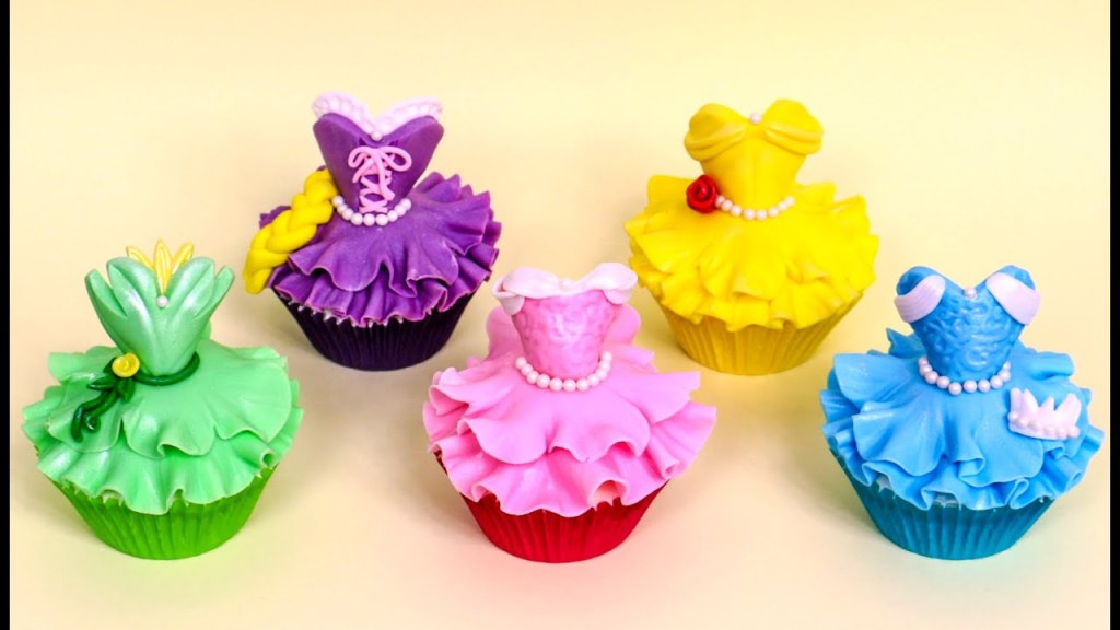 Picture of: DIY Disney Princess CUPCAKES – How to make by CakesStepbyStep