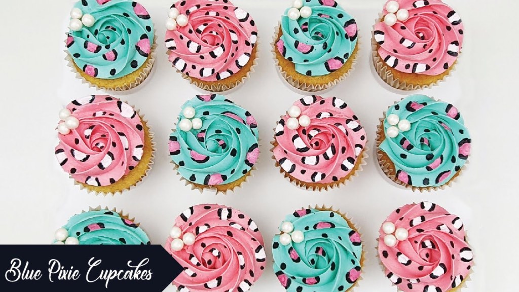 Picture of: How to make Leopard Print Cupcakes