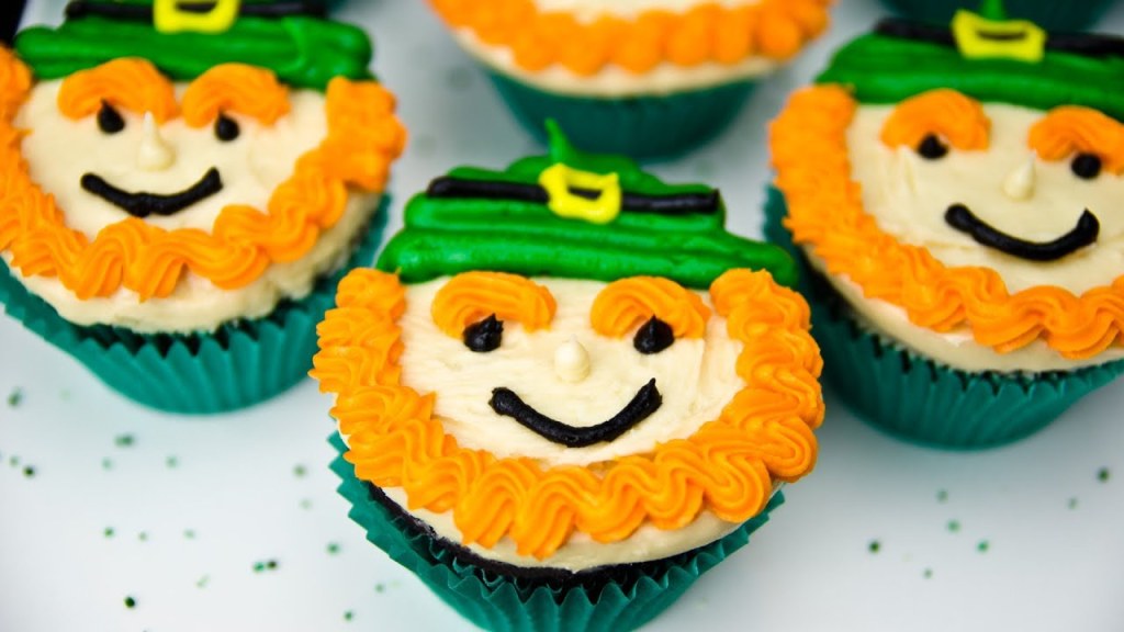 Picture of: Leprechaun Cupcakes for Saint Patrick’s Day by Cookies Cupcakes and Cardio
