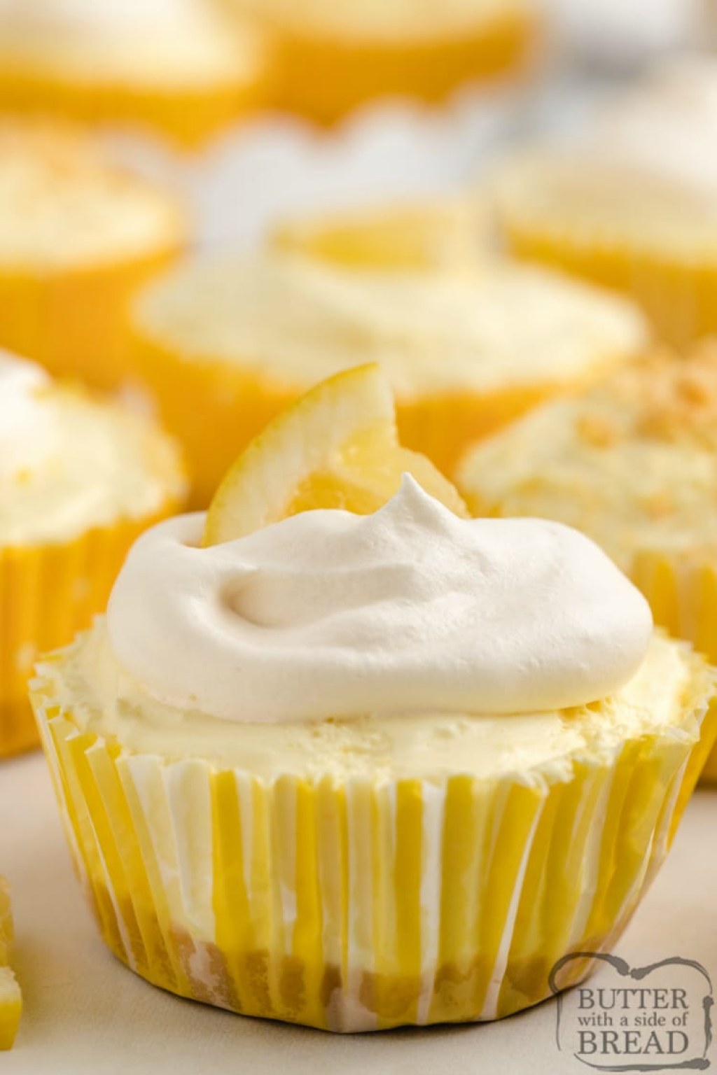 Picture of: NO BAKE MINI LEMON CHEESECAKES – Butter with a Side of Bread