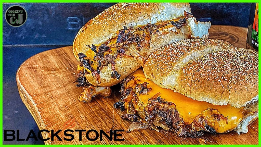 Picture of: OKLAHOMA ONION BURGER!  Blackstone Smashburger Recipe!