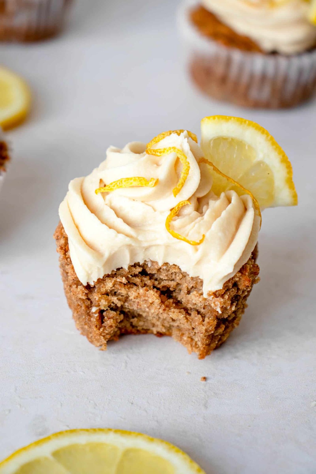 Picture of: Paleo Lemon Olive Oil Cupcakes