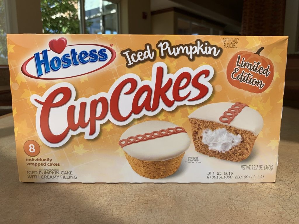 Picture of: REVIEW: Hostess Iced Pumpkin Cupcakes – Junk Banter