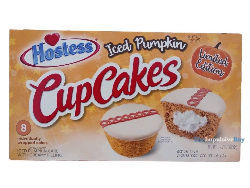 Picture of: REVIEW: Hostess Limited Edition Iced Pumpkin CupCakes – The