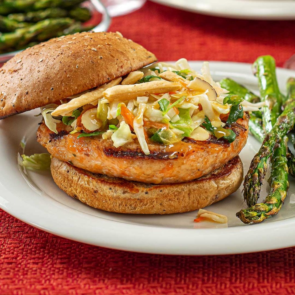 Picture of: Salmon Burgers
