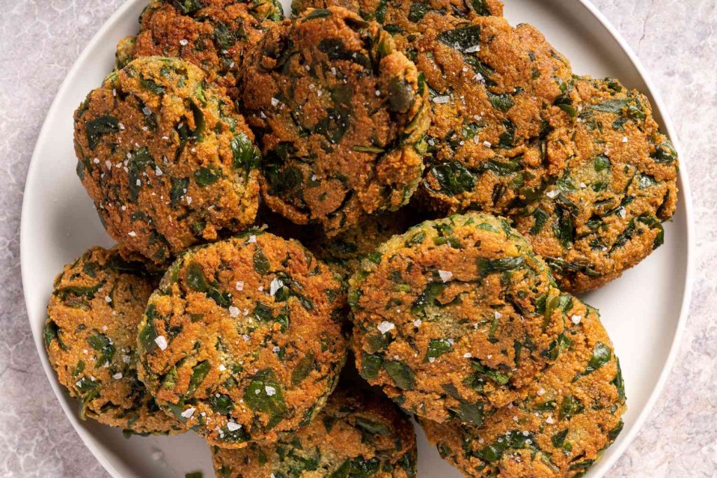 Picture of: Split Pea Spinach Patties