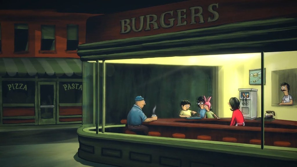Picture of: [Wallpaper Engine] Bob’s Burgers  Nighthawks