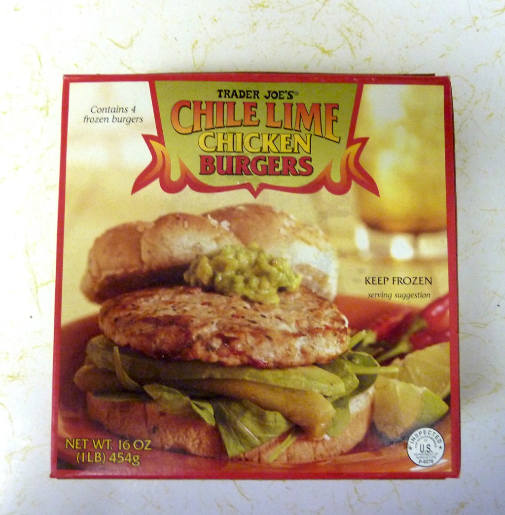 Picture of: What’s Good at Trader Joe’s?: Trader Joe’s Chile Lime Chicken Burgers